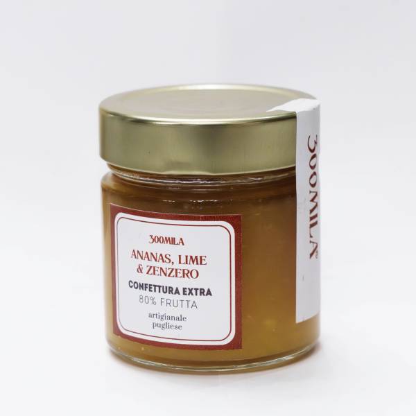 Ananas, Lime & Zenzero - Confettura Extra 80%