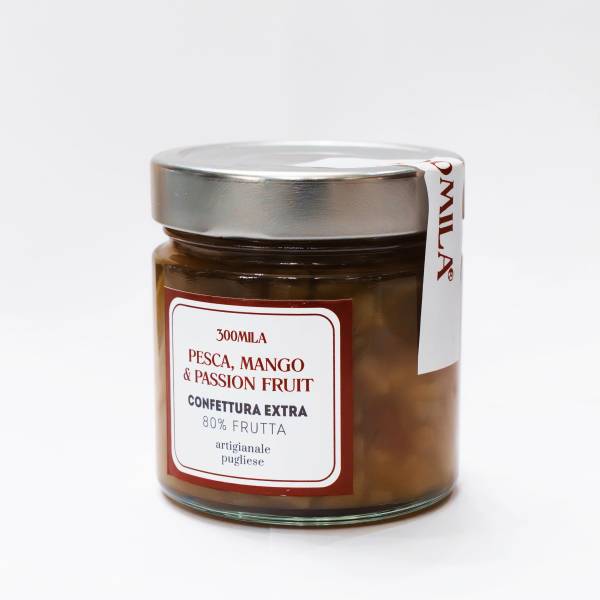 Pesca, Mango & Passion fruit - Confettura Extra 80%